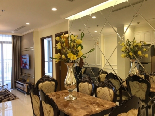 Bán căn hộ 1 phòng ngủ diện tích 54,4m2 ở khu vực tầng cao, nội thất sang trọng