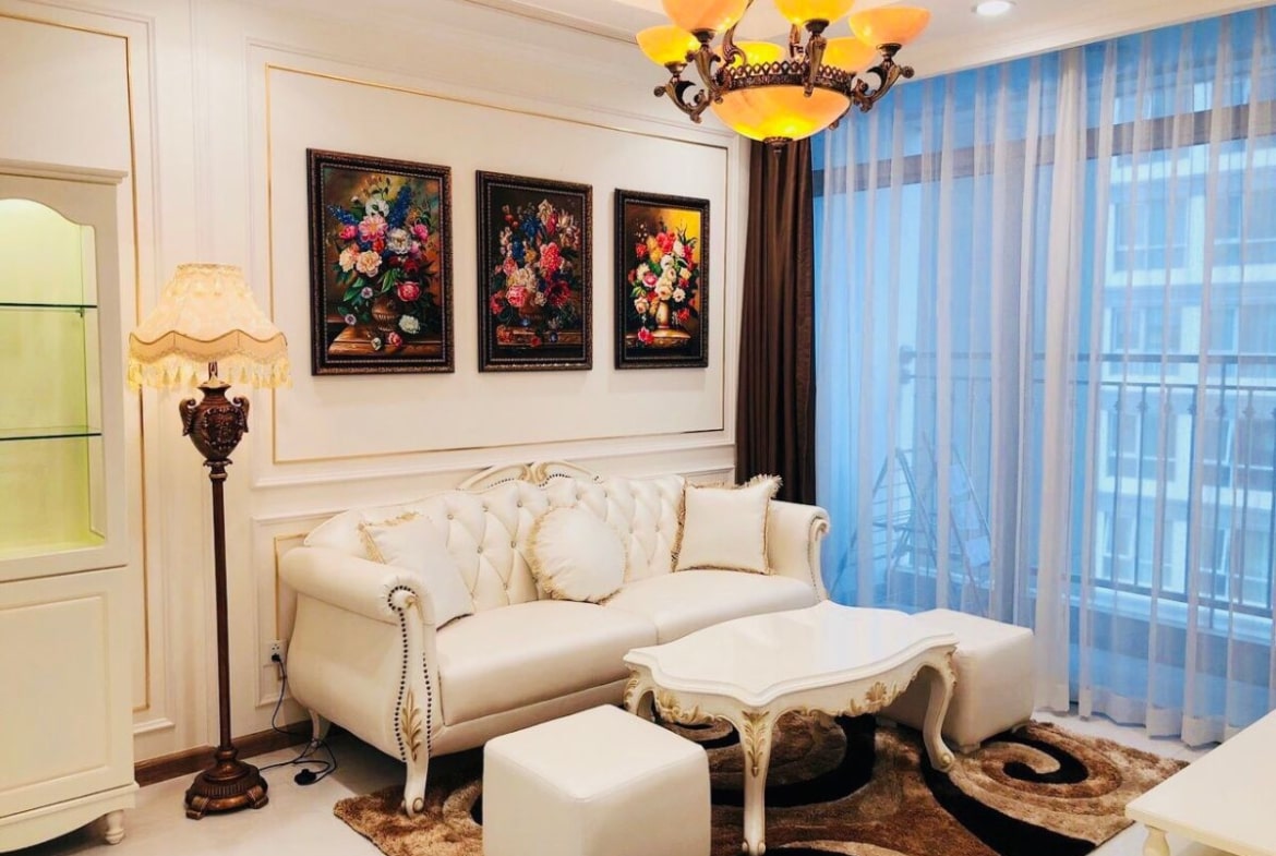 Bán căn hộ 2 phòng ngủ diện tích 82 m2 tầng thấp, thiết kế tinh tế