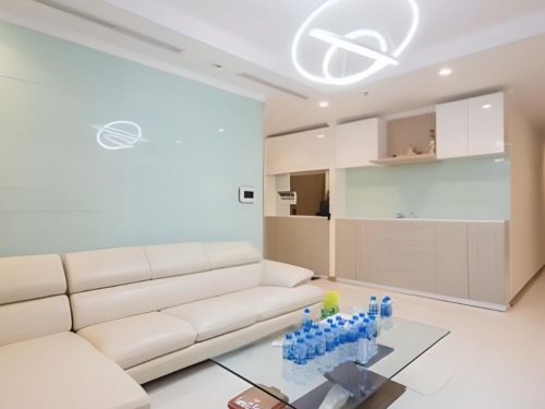 Thuê căn hộ 4 phòng ngủ diện tích 155 m2 tầng cao, view hướng ra công viên