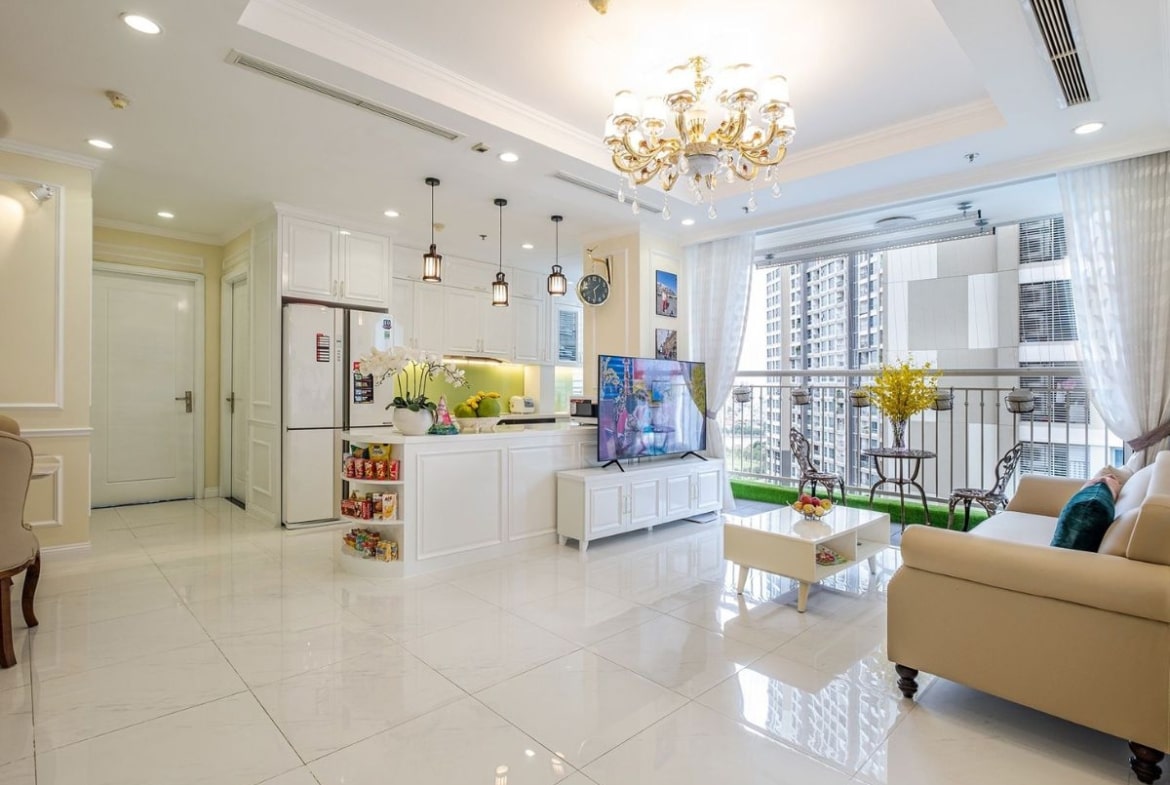 Bán căn hộ 3 phòng ngủ diện tích 100,6 m2 nội thất sang trọng, view công viên cực đẹp