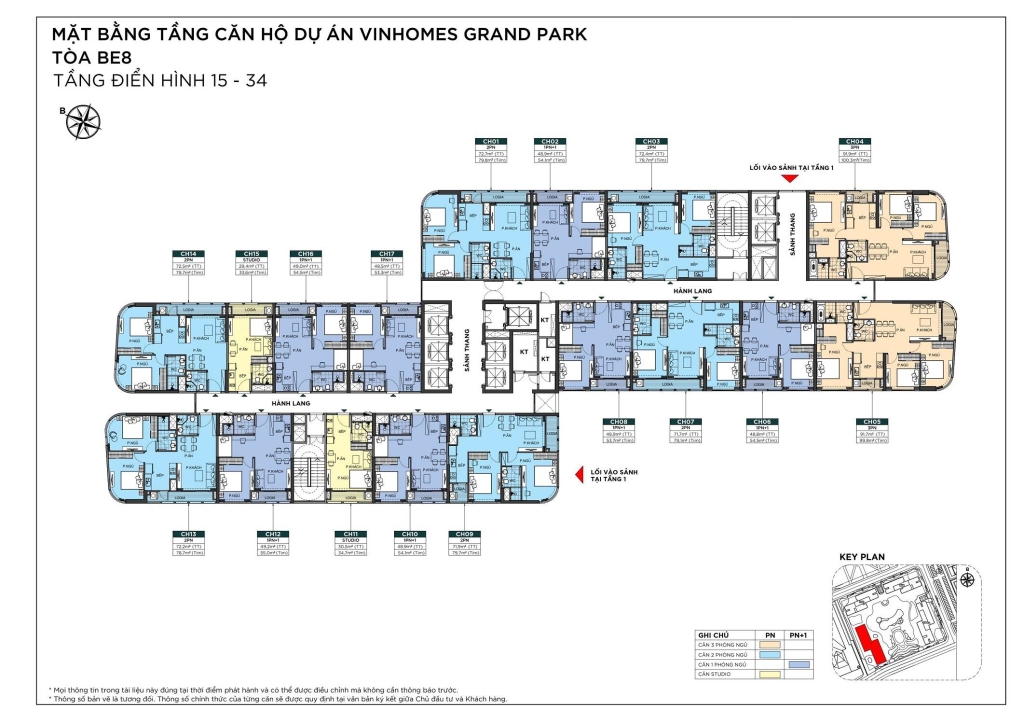 Mặt Bằng Vinhomes Grand Park - Vạn An Land